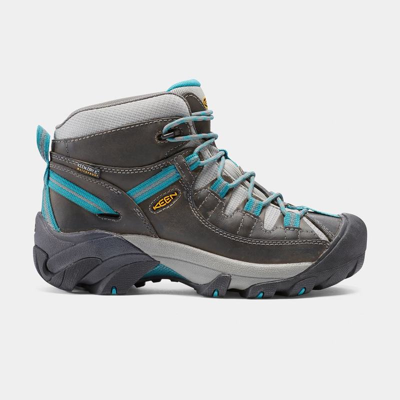 Botas De Montaña Keen Targhee II Waterproof Mid Para Mujer Chocolate/Azules - Botas Keen Mexico (304